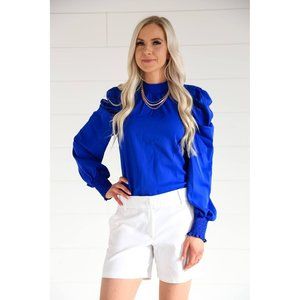 Chandra Ruffle Top - image 1